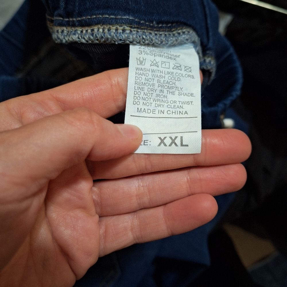 Drawstring jeans - Picture 2 of 3